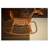 BAMBOO ROCKING HORSE