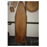 OLD WOOD IRONING BOARD