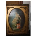 Vintage old new Stock SCHLITZ FERRY PICTURE. MINT in BOX