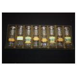 VINTAGE BOXED HERB BOTTLES