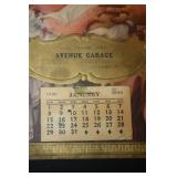 VINTAGE CALENDER ~ 1939 AVENUE GARAGE