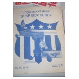 Loads of VINTAGE Logansport SOAP BOX DERBY Magazines