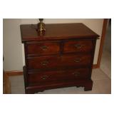 BAKER TV CHEST ~ FAKE DRAWERS FLIP UP 