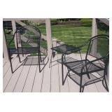 WROUGHT IRON PATIO FURNITURE