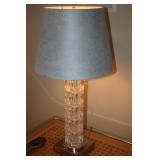 MODERN GLASS TABLE LAMP