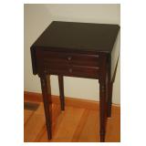 DROP LEAF SEWING TABLE 