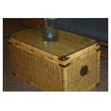 WICKER TRUNK