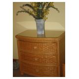 WICKER CHEST