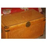 ANOTHER WICKER TRUNK
