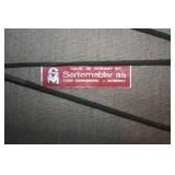 MID CENTURY MODERN  NORWEGIAN CHAIR AND FOOT REST  MCM SLING CHAIR BY SORLIEMOBLER