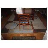 DINING ROOM TABLE + 6 CHAIRS