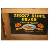 VINTAGE WOOD PEACH CRATE