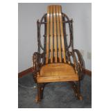 HICKORY BENT TWIG HANDMADE CHAIR