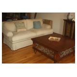 CUSTOME SOFA + COFFEE TABLE
