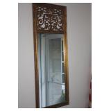 GOLD GILDED WALL MIRROR