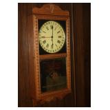 VINTAGE DR PEPPER WALL CLOCK