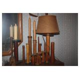 VINTAGE WOOD SEWING SPOOLS