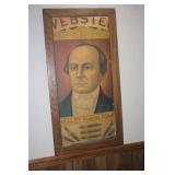 VINTAGE FRAMED CIGAR ART