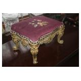 VINTAGE CAST IRON VICTORIAN FOOT REST