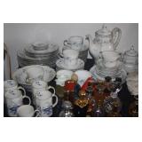 HAVILAND CHNA SET ~ 57 PC ~ BLUE GARLAND PATTERN