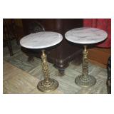 MARBLE TOP TABLES