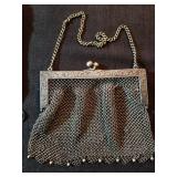 GERMAN SILVER CHAIN PURSE GERMAN SILVER CHAIN PURSE