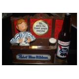 BLATZ BEER ADVERTISING BLATZ BEER ADVERTISING