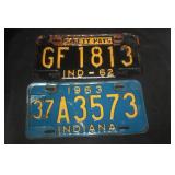 VINTAGE LICENSE PLATES