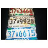 VINTAGE LICENSE PLATES