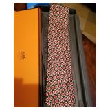 GUCCI AND HERMES NECK TIES GUCCI AND HERMES NECK TIES