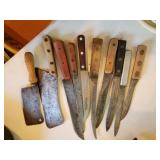 VINTAGE BUTCHER KNOVES VINTAGE BUTCHER KNOVES
