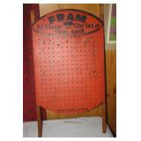 FRAM ADVERTISING SIGN FRAM ADVERTISING SIGN