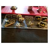 CUFF LINKS AND TIE TACKS CUFF LINKS AND TIE TACKS
