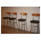 4 MCM BAR STOOLS