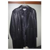 LEATHER COAT