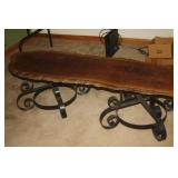 UNIQUE WOOD SLAB COFFEE TABLE