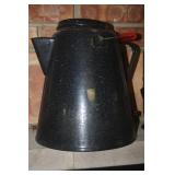 ENAMEL COFFEE POT