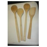 PAMPERED CHEF WOOD SPOONS