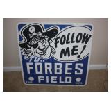 VINTAGE FORBES FIELD SIGN