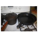 CAST IRON PANS