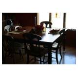 PIER ONE TABLE AND 4 CHAIRS