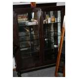 ANTIQUE CURIO CABINET