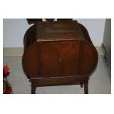 COPPER LINED TOBACCO CABINET