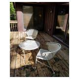 WROUGHT IRON PATIO FURNITURE
