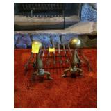 GRATES AND ANDIRONS