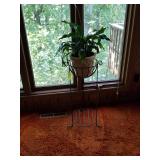 WROUGHT IRON PLANT STAND
