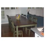 HARVEST TABLE WITH CHAIRS