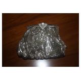 VINTAGE PURSE ~ WHITING + DAVIS.  MADE IN THE USA  $30  MISSING WRIST STRAP 