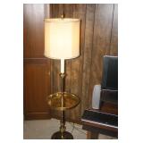 BRASS FLOOR LAMP 57" ~ $35