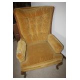CRUSHED VELOUR SIDE CHAIR $10